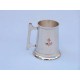 Polished Brass 16oz  Anchor Tankard With Cleat Handle